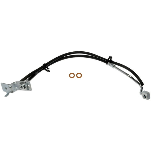 Dorman H620286 Front Passenger Side Brake Hydraulic Hose for Specific Ford Models Fits select: 1999-2004 FORD F250, 1999-2004 FORD F350