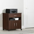 thumbnail image 3 of South Shore Axess, Contemporary Cart,  Brown, 3 of 16