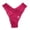 Wine Red, variant on yunLCZ Women's Cotton Underwear High Waist Woman Underwear Sleepwear Thong Lace Low Waist High Slit Fashion Seamless Women's Thong Female Panties