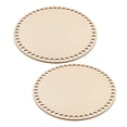 thumbnail image 2 of Base de Cesta de Ganchillo Perfecl de Madera en Blanco, 2 of 8