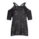 thumbnail image 5 of Blusas de manga corta con cuello en V y estampado de corazones para mujer Pompotops hkajfhjk464148, 5 of 5
