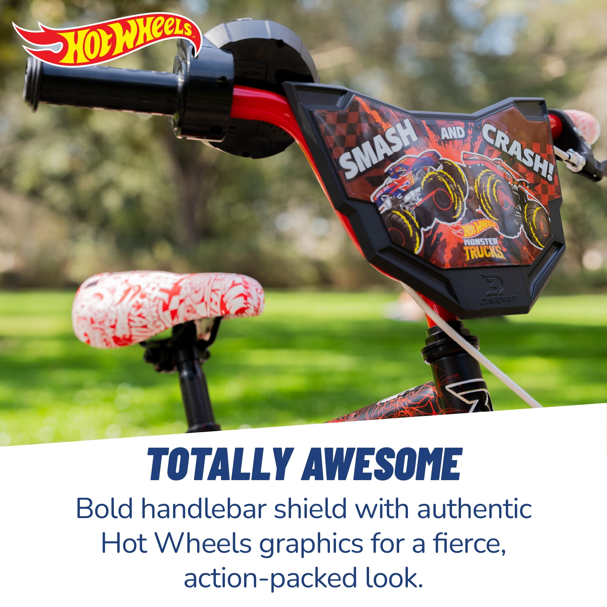 Dynacraft Hot Wheels 16-Inch Boys BMX Bike for Age 5-7 Years