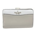 thumbnail image 1 of Kate Spade New York Leila Medium Compact Bifold Wallet Leather Light Sand, 1 of 1