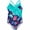 Light Blue, variant on Vedolay Girl Swimsuits Girls Summer Swimsuit Beach Sport One Pieces Ruffled Tankini Cartoon Bathing Suit Swimwear,Mint Green 7-8 Years