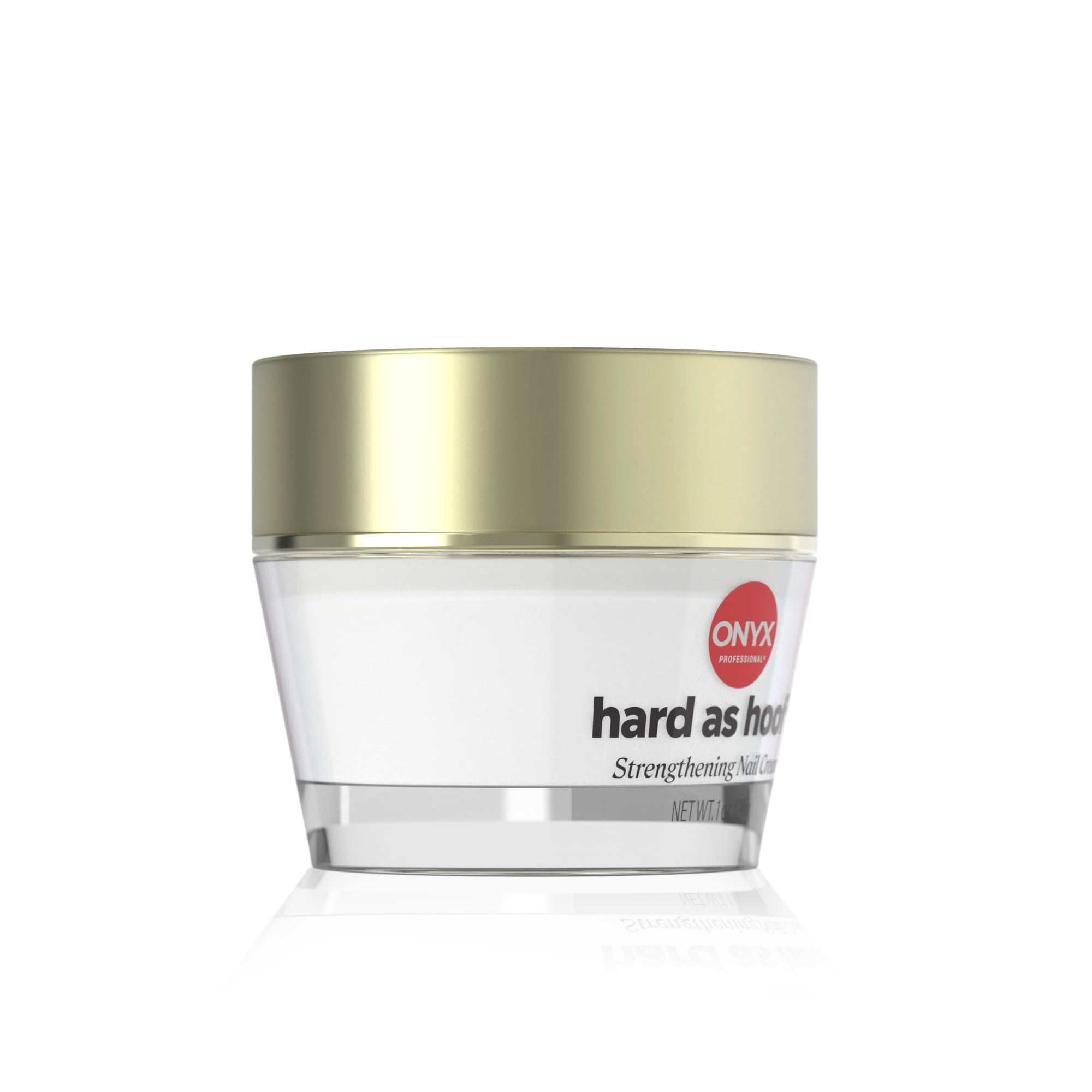 Onyx Professional Hard As Hoof Strengthening Nail Cream, Vanilla Coconut Scent, 1 oz