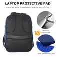 thumbnail image 2 of Smicure Travel carry on Backpack Laptop Business 19 Inch Business Anti Theft Slim Sturdy College School Computer Bag.Blue, 2 of 8