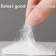 thumbnail image 6 of Premium Cosmetic Cotton Pads, 500 Count, Soft & Absorbent Lint-Free Square Edge Pressed for Makeup Removal, Skincare, Nail Polish, 6 of 10