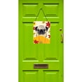 thumbnail image 2 of Carolines Treasures BB2068DS1216 Fawn Pug Thanksgiving Wall or Door Hanging Prints, 2 of 2