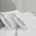 thumbnail image 3 of J. Queen New York  Imperial Embroidered Pillow Case Pair King - Ivory, 3 of 5