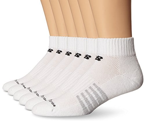 new balance white socks
