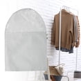 thumbnail image 6 of Unique Bargains 3 Pcs Dustproof Bottom Opening Garment Bag Gray 23.62"x17.72", 6 of 6