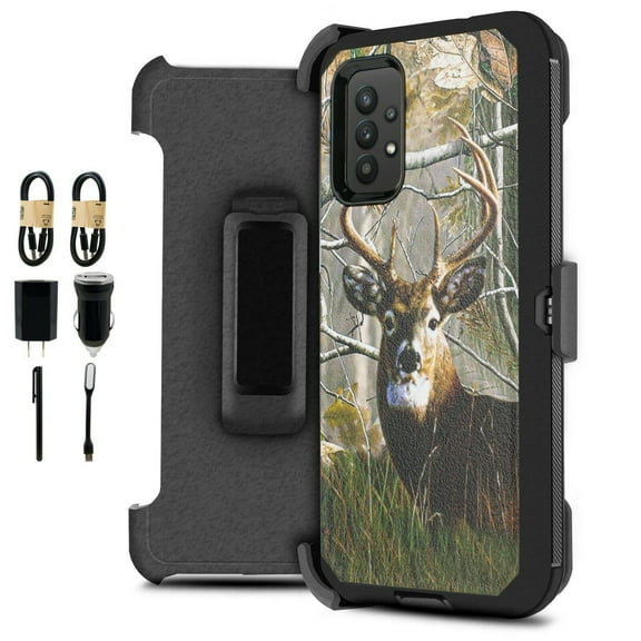 Value Pack ! for Samsung Galaxy A72 5G Phone Case 360° Cover Clip Kickstand Holster Hybrid Shock Bumper