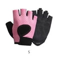 thumbnail image 4 of Guantes Deportivos Naiovety Medio Dedo Transpirables Rosa S, 4 of 6