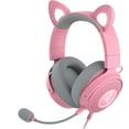 thumbnail image 1 of Razer Kraken Kitty V2 Pro Wired RGB Gaming Headset, Interchangeable Ears, Compatible with PC, Playstation, Mac, with HyperClear Cardioid Microphone, Quartz Pink (Renewed), 1 of 6
