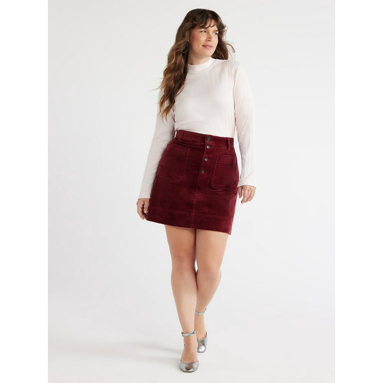 Women's corduroy skirt 20 cheap