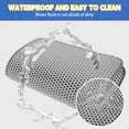 thumbnail image 7 of Cat Litter Mat Cat Litter Trapping Mat,24"x18" Cat Litter Mat Grey Trapping for Litter Box,Honeycomb Double Layer Design,Urine and Water Proof Material,Scatter Control,Less Waste,Washable Easy Clean, 7 of 7