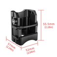 thumbnail image 3 of Camera Expansion Adapter Lightweighted For Pocket 3 With Multiple Angle Mounting And Full Port Accessibility, 3 of 4
