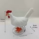 thumbnail image 3 of LáMpara de Huevo LáMpara de Huevo de Pollo de Resina LáMpara de Mesa Luz 3D LED Gallina Poniendo Huevos Luces Nocturnas para la DecoracióN de la Sala de Estar del Dormitorio, 3 of 5