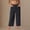 Black, variant on Women’s High-Waisted Straight Leg Cropped Wide Leg Pants, Women's and Women's Plus Light Khaki,Size S-3XL