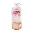 thumbnail image 3 of Ramo de flores Soledad Caja de Regalo de 3 rosas de Jabon perfumadas para el Día de San Valentín Aniversario Boda Día de la madre Regalo de cumpleaños y clavel rosa Jabon Floral, 3 of 10