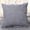 Dark Gray, variant on Qiopertar Summer Pillow Covers, Decorative Throw Pillow Cases for Couch Sofa Bed, 45x45cm Polyester Zipper Pillow Covers for Living Room Bedroom Outdoor Decor, Blue
