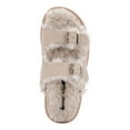 thumbnail image 3 of DOLCE VITA Womens Beige Cushioned Comfort Neelo Round Toe Slip On Leather Sandals Shoes 6 M, 3 of 4