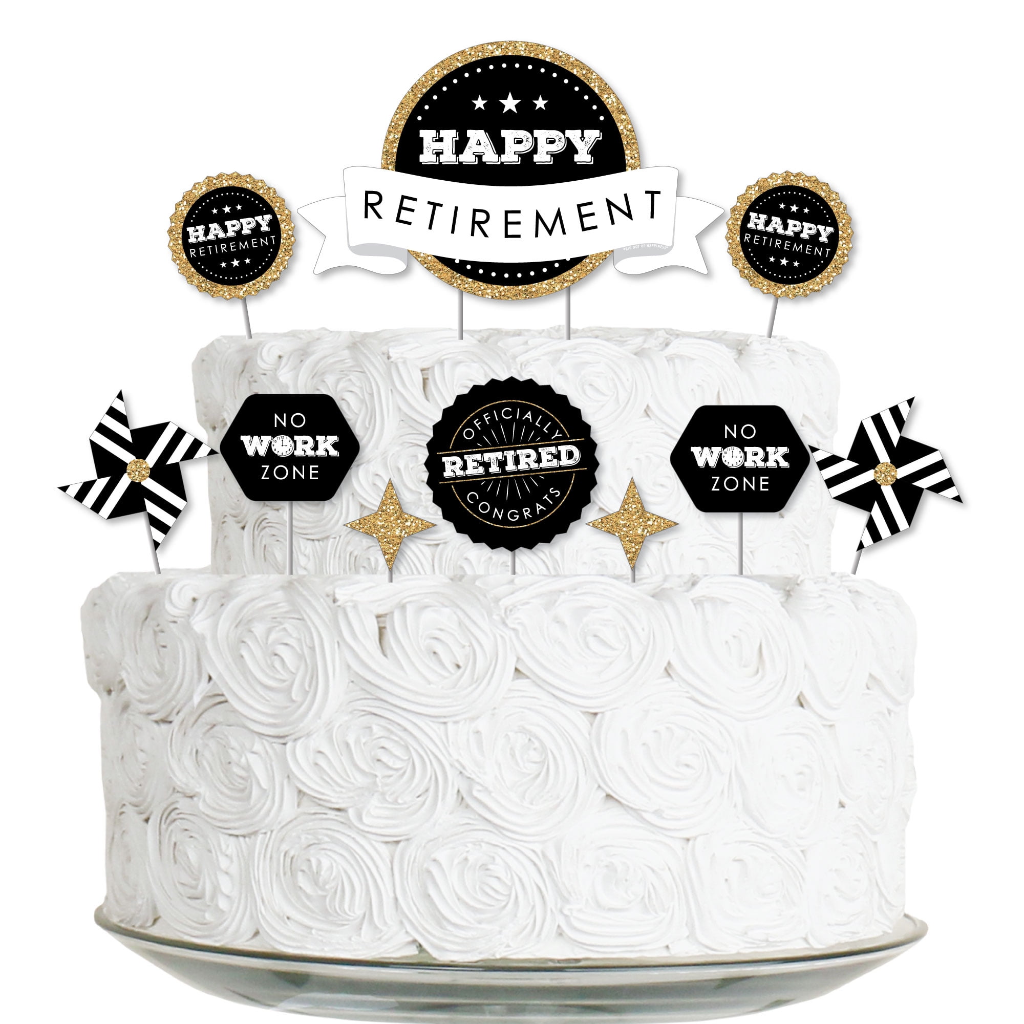105 Ideas to Write on a Retirement Cake