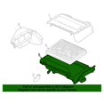 thumbnail image 2 of New Genuine BMW Housing Lower Part Microfilt (1999-2003) OE 64318379624, 2 of 10