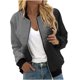 thumbnail image 2 of Chaqueta deportiva Wancir con cremallera completa para mujer, de manga larga, ligera, con bolsillos, para entrenamiento, 2 of 5