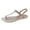 Beige, variant on CAICJ98 Womens Shoes Womens Sandals Boho Ankle T-Strap Thong Elastic Womens Flat Comfortable Women Dressy Summer Flat Rhinestone Sandals,Beige