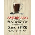 thumbnail image 2 of Fabiano, Marco 12x14 White Modern Wood Framed Museum Art Print Titled - Americano, 2 of 4