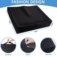 thumbnail image 4 of Extra Large Seat Cushion, Memory Foam Seat Cushion, Office Chair Cushions Butt Pillow for Car Long Sitting, Memory Foam Chair Pad for Back, Coccyx, Tailbone Pain Relief, 4 of 6