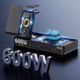 thumbnail image 4 of Estación de carga SAIPKYGS 600W 15 en 1 inalámbrica con doble USB-C de 100W, 4 of 6