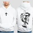 thumbnail image 3 of Saint Jude San Judas Tadeo Double Sided Hoodie – Catholic Faith Graphic Pullover, Religious Devotional Hoodie, Perfect Gift for Men & Women, 3 of 7