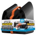 thumbnail image 1 of Camco Sidewinder RV Sewer Support | Made from Sturdy Lightweight Plastic | Curve Around Obstacles and Won't Creep Closed | 20 Feet | Black | (43052), 1 of 8