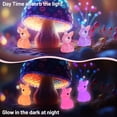 thumbnail image 3 of 140Pcs Luminous Mini Resin Bunnies, Mini Bunnies Glow in the Dark Miniature Figurines Tiny Plastic Rabbits DIY Craft Mini Resin Figures for Fairy Garden Dollhouse Decor, 3 of 7