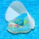 thumbnail image 2 of Nuevo Anillo para La Barriga Del Bebé Con Techo Anillo Natación para Con Aire Que Aumenta Asiento Inflable para Bebé Con Antivuelco (modelo Sombreado Anillo para La Barriga Azul Tamaño S), 2 of 9