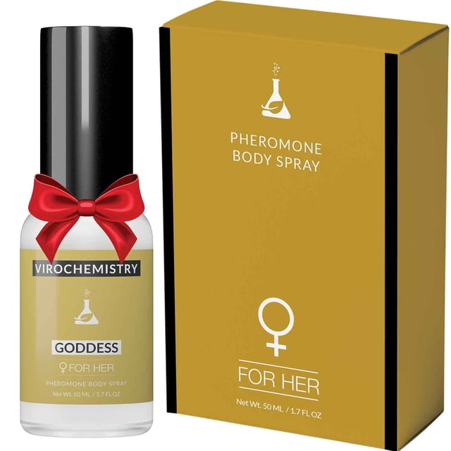 Spray corporal VIROCHEMISTRY Pheromones Goddess para mujer, 50 ml