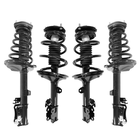Unity Automotive Front & Rear Complete Strut Assembly Kit Fits 2004-2007 Toyota Highlander, 4-11615-15901-001