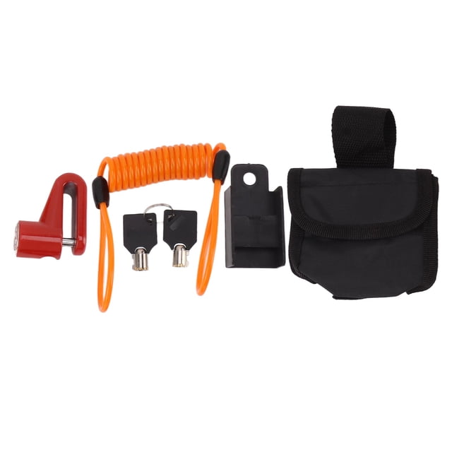 Candado de freno de disco impermeable antirrobo multiusos para motocicleta, candado de seguridad para bicicletas