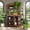 Brown, variant on Sailvan 66 inch Farmhouse Wooden Potting Bench Table,Outdoor Garden Workstation with Storage Cabinet and Drawers for Patio Kitchen Island White