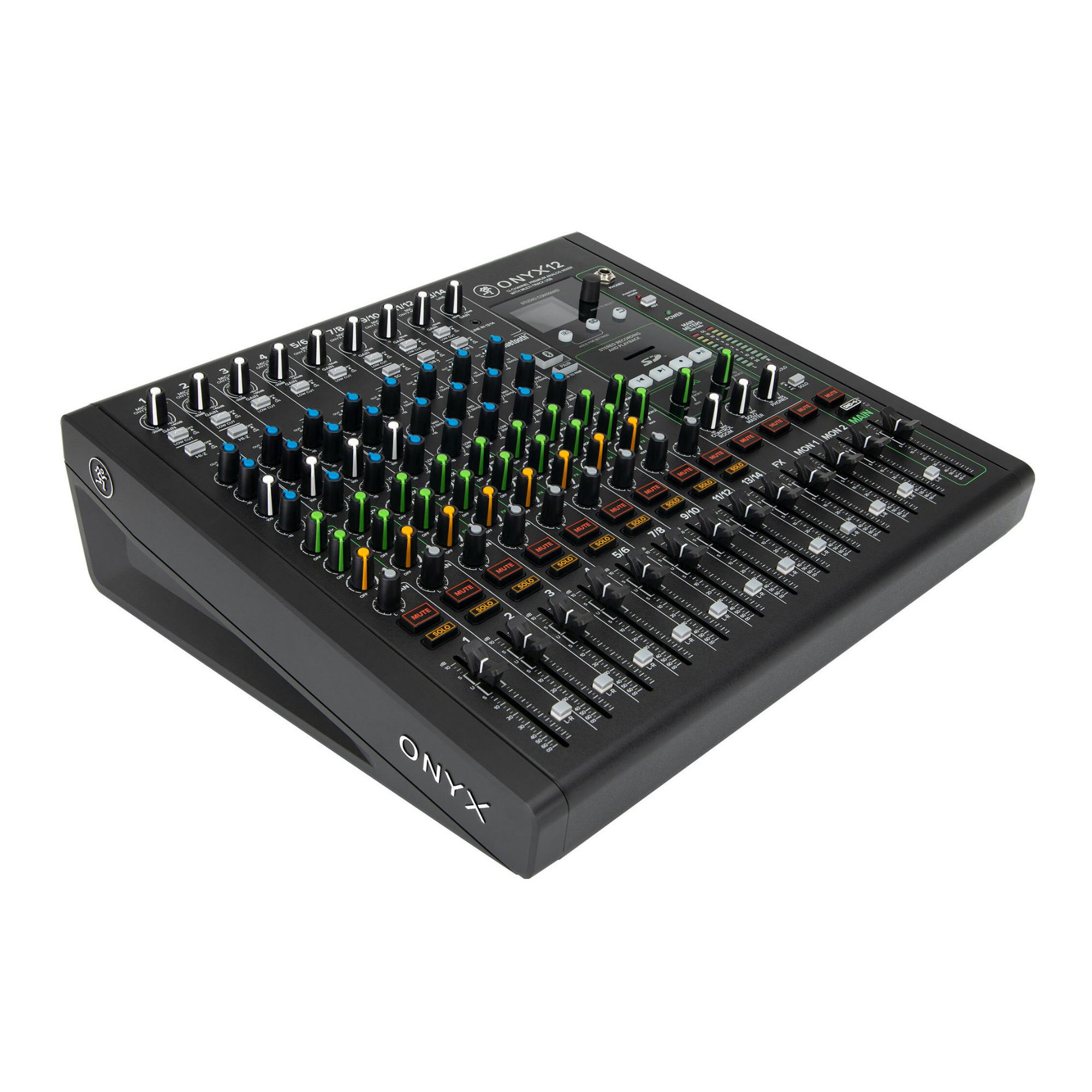 Mackie Onyx12 12-Channel Premium Analog Mixer with Multi-Track USB - image 3 of 6
