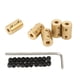 thumbnail image 5 of Juego de acoplamiento de eje RC Bling Bling 5 piezas de latón oro, 5 of 12