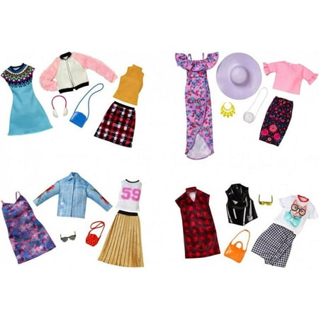 Barbie Fashion with 2 Outfits and Accessories (Styles May Vary)