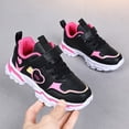 thumbnail image 5 of Modisza Girls Running Sneakers Kids Walking Tennis Shoes with Arch Support Hook and Loops Outdoor Athletic Sneaker Black Size 12, 5 of 7