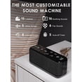 thumbnail image 2 of Portable White Noise Machine for Adults & Kids, 42 Soothing Sounds, Rechargeable Travel Sound Machine with Rain & Ocean Sounds, Auto-Off Timer & 8-Level Volume Control – Ideal for Sleep & Focus, 2 of 7