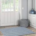 thumbnail image 4 of Wallen 3' x 5' Washable Accent Rug, Ivory and Blue, 4 of 7