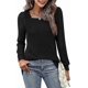 thumbnail image 3 of Ilwhe Womens Tunic Tops Casual Sweatshirts, 3 of 5