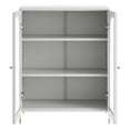 thumbnail image 6 of Modway Archway Metal Accent Cabinet with Height-Adjustable Shelves in Light Gray, 6 of 10