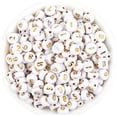 thumbnail image 2 of QIQUWOHUL 100pcs/pack Acrylic Number Loose Beads Flat Round Beads DIY Hand Beads Accessori, 2 of 9